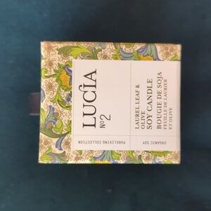 New Lucia No 2 Laurel Leaf & Olive Soy Candle